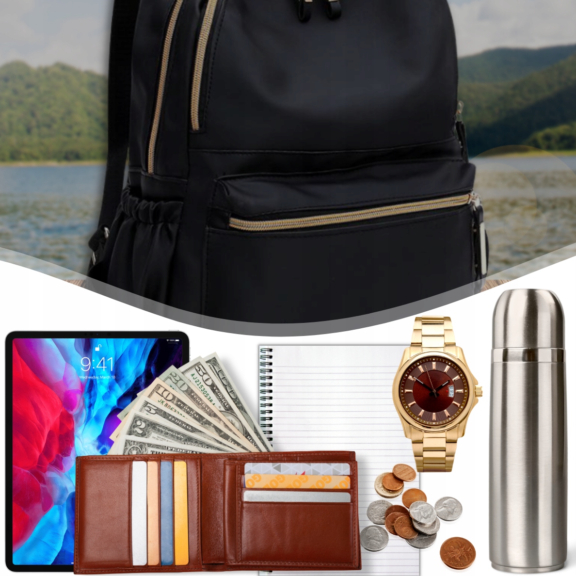 PLECAK DAMSKI MIEJSKI CZARNY POJEMNY SZKOLNY DUŻY SZKOLNY NA ZAKUPY DO PRAC Wysokość 34 cm