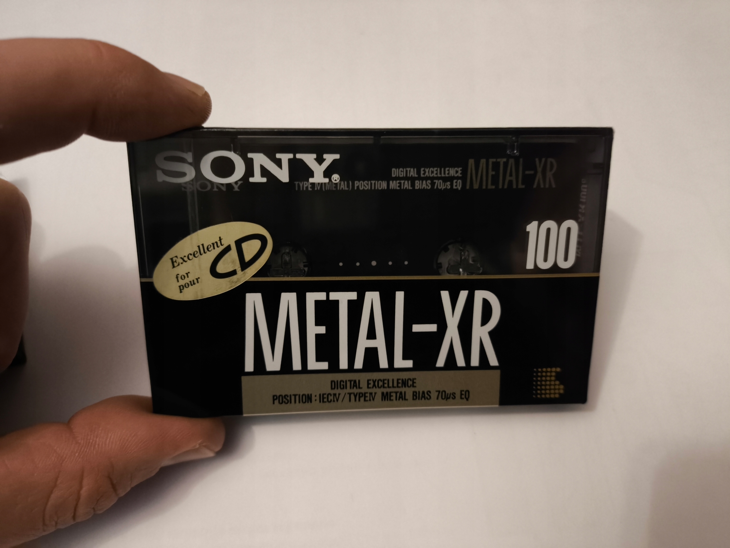 Sony Metal-xr 100 Kovová fólie Xr typu IV *2024