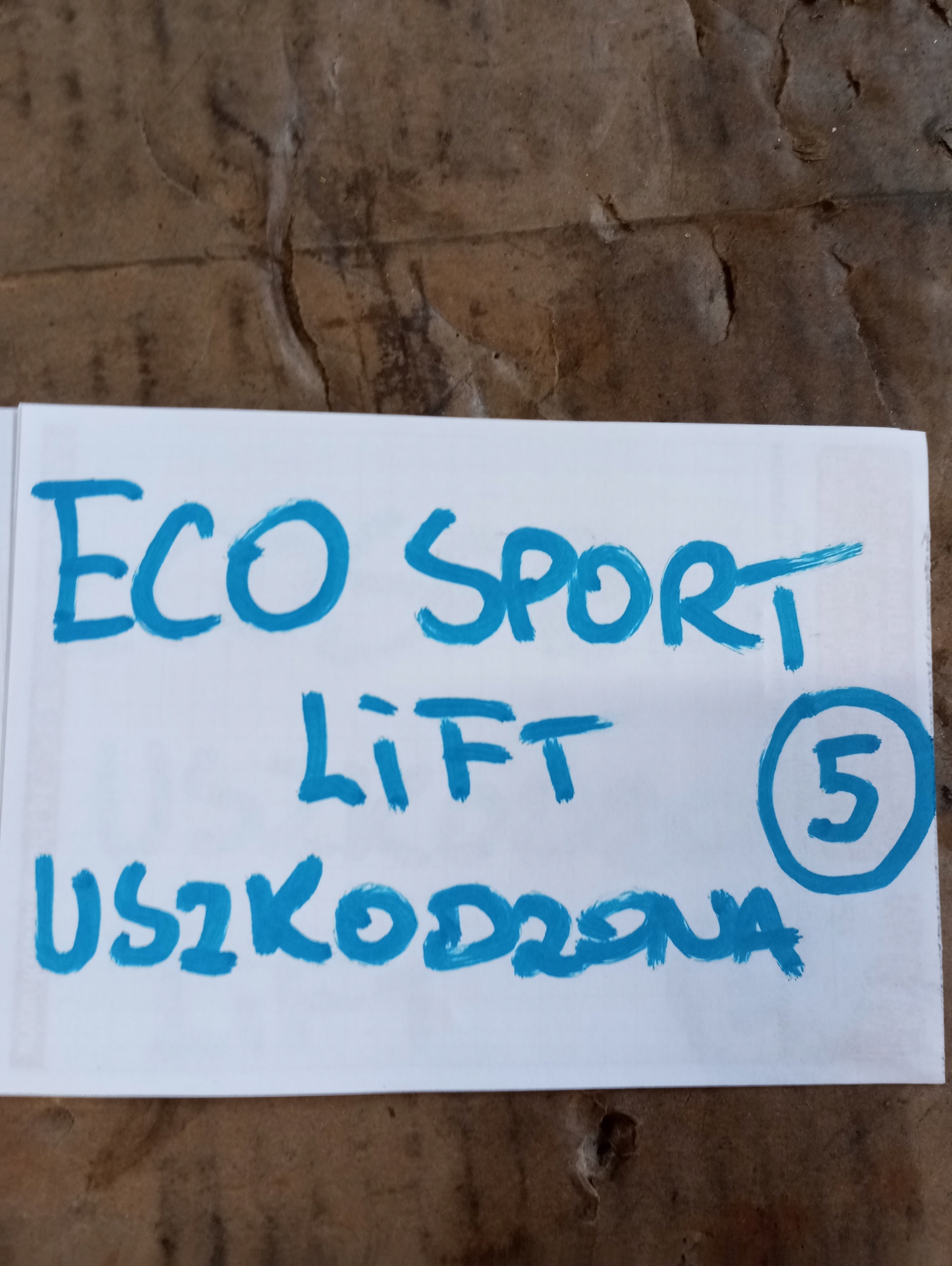 консоль торпеда FORD ECOSPORT РЕСТАЙЛИНГ