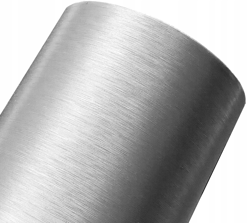 PRÓBKA FOLII SZCZOTKOWANE ALUMINIUM 10x10cm SREBRN