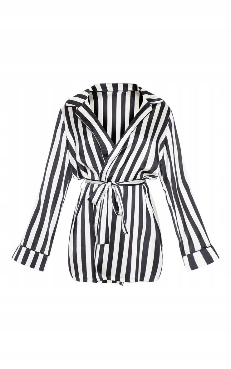 X6G211 Prettylittlething PLT DAMSKI SATYNOWY SZLAFROK W PASKI S Płeć kobieta