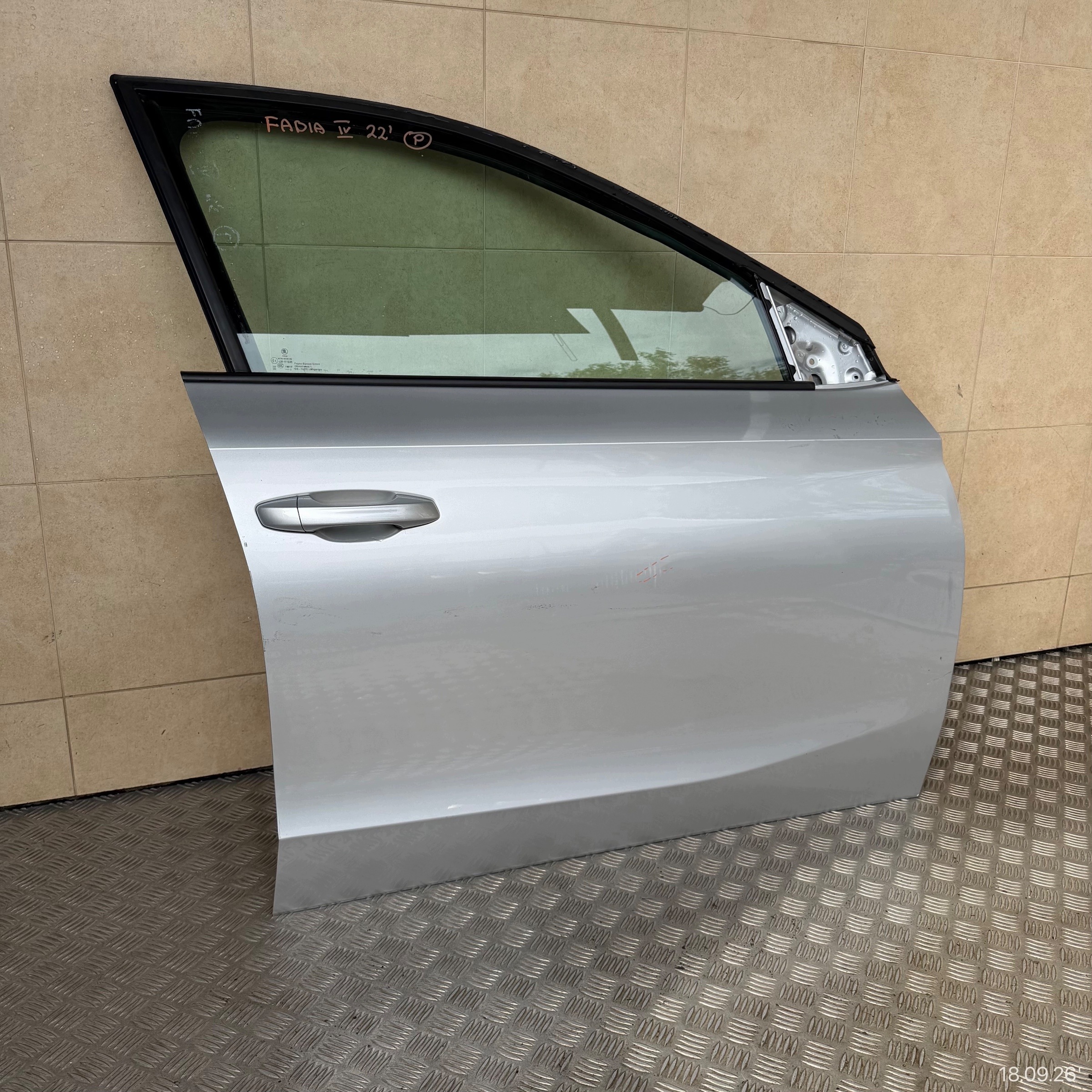 door complete front right SKODA FABIA IV 6V 6VA 2022 ROK