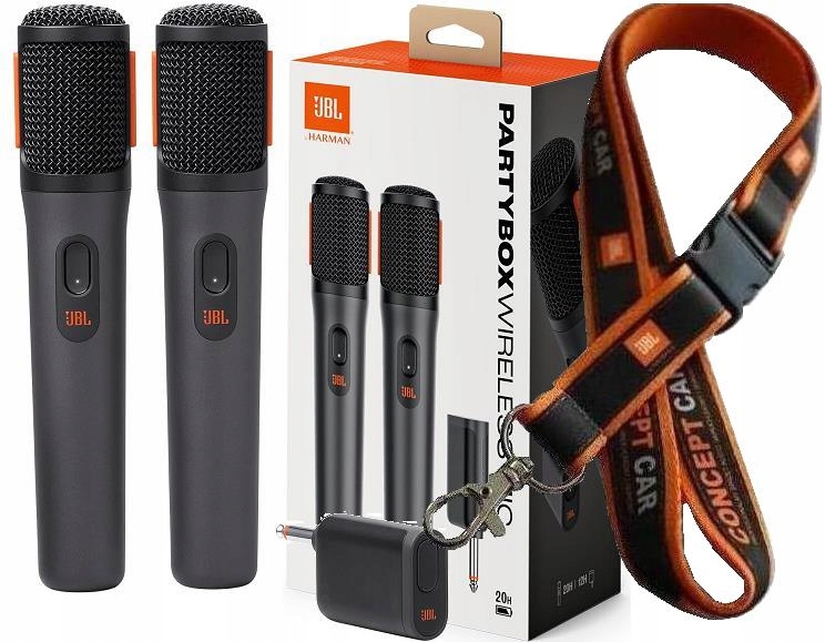 ZESTAW JBL PartyBox Wireless Mic - MIKROFON do JBL PARTYBOX 110 , 310, 710 Kod producenta PBWIRELESSMIC