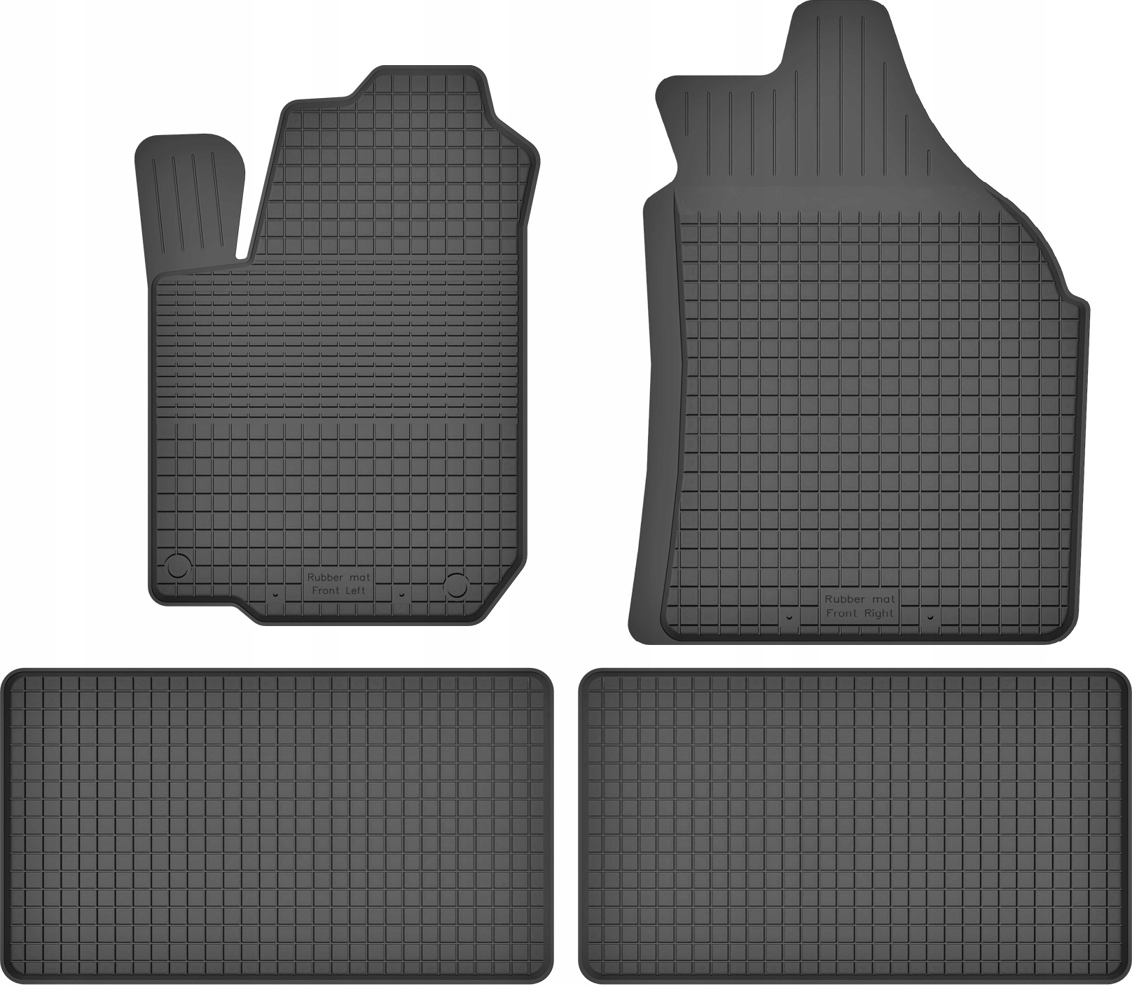 Коврики резиновые 4 шт к TOYOTA ПРЕВИА 2 II 00-06