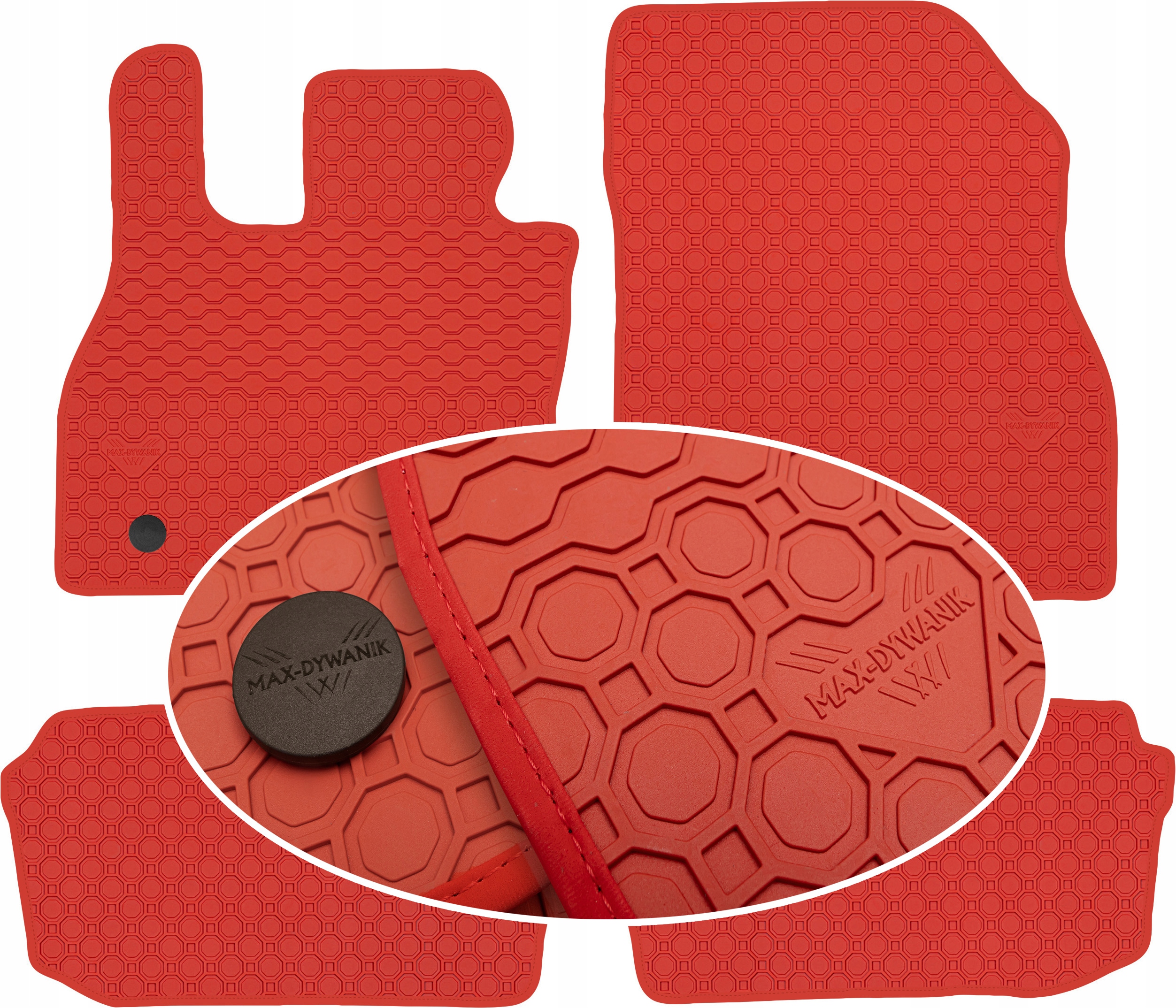 Nissan Leaf II 2017 Koberce Červené