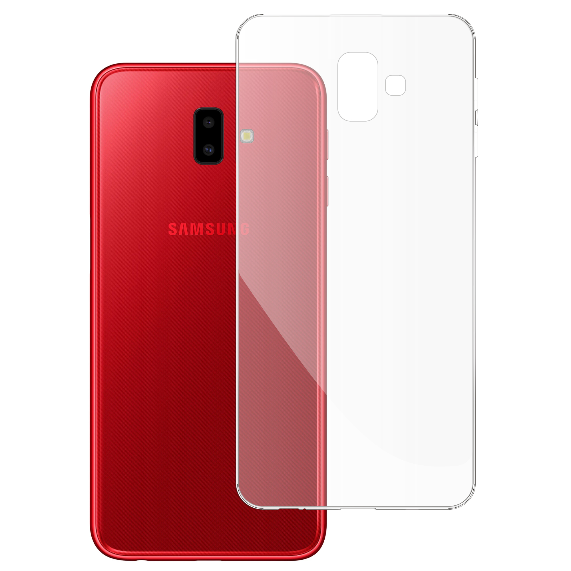 

Etui do Samsung Galaxy J6 Plus gumowe Slim Clear