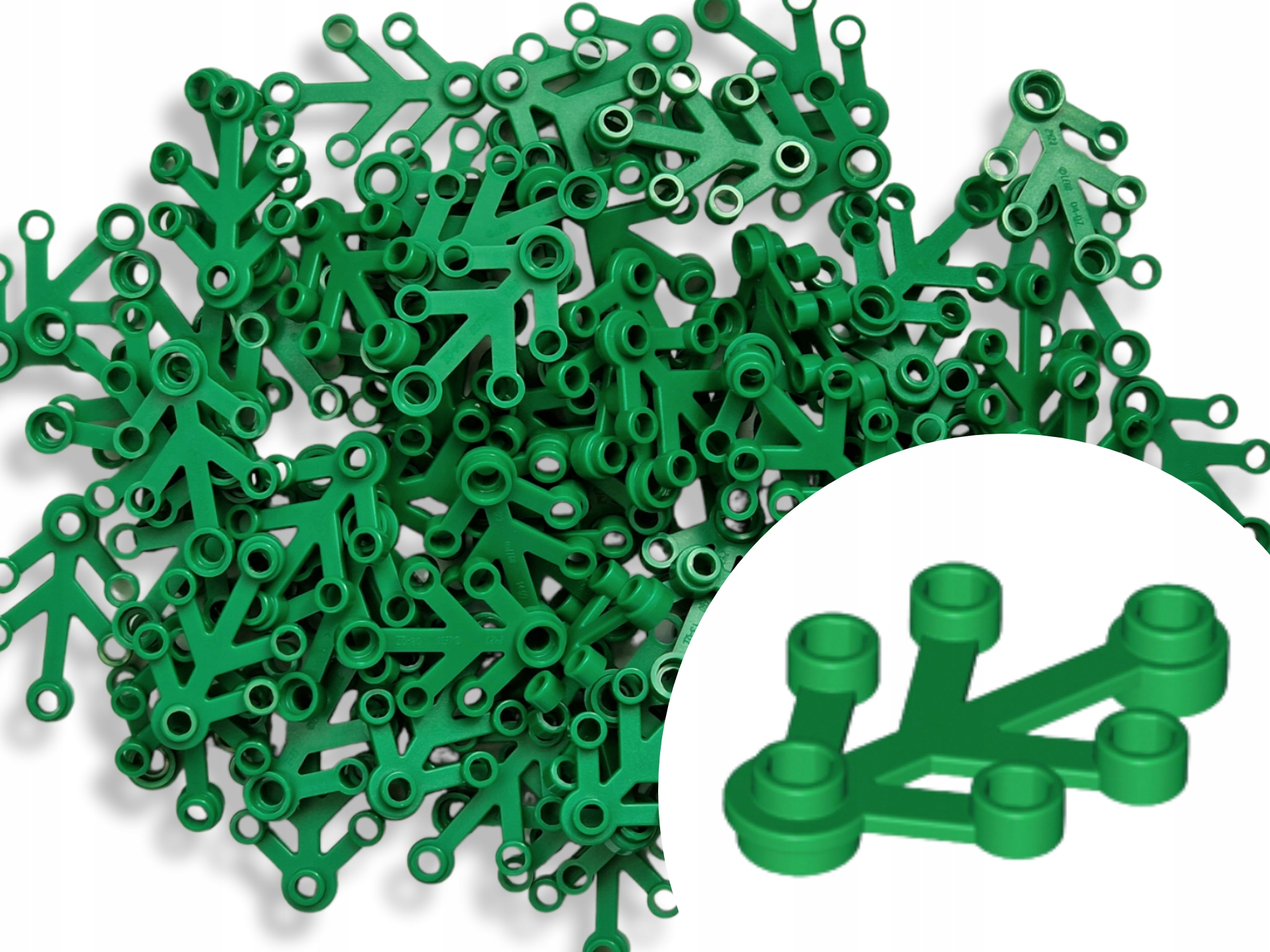 

Lego 2423 Roślina Liść Kwiat Green Zielony 10szt