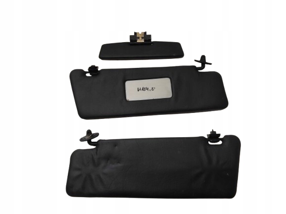 MERCEDES E W124 84- DASZKI OSŁONY PRZECIWSŁONECZNE CZARNE