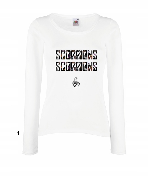 

Bluzka Damska Wzory Scorpions Klaus Meine Koncert