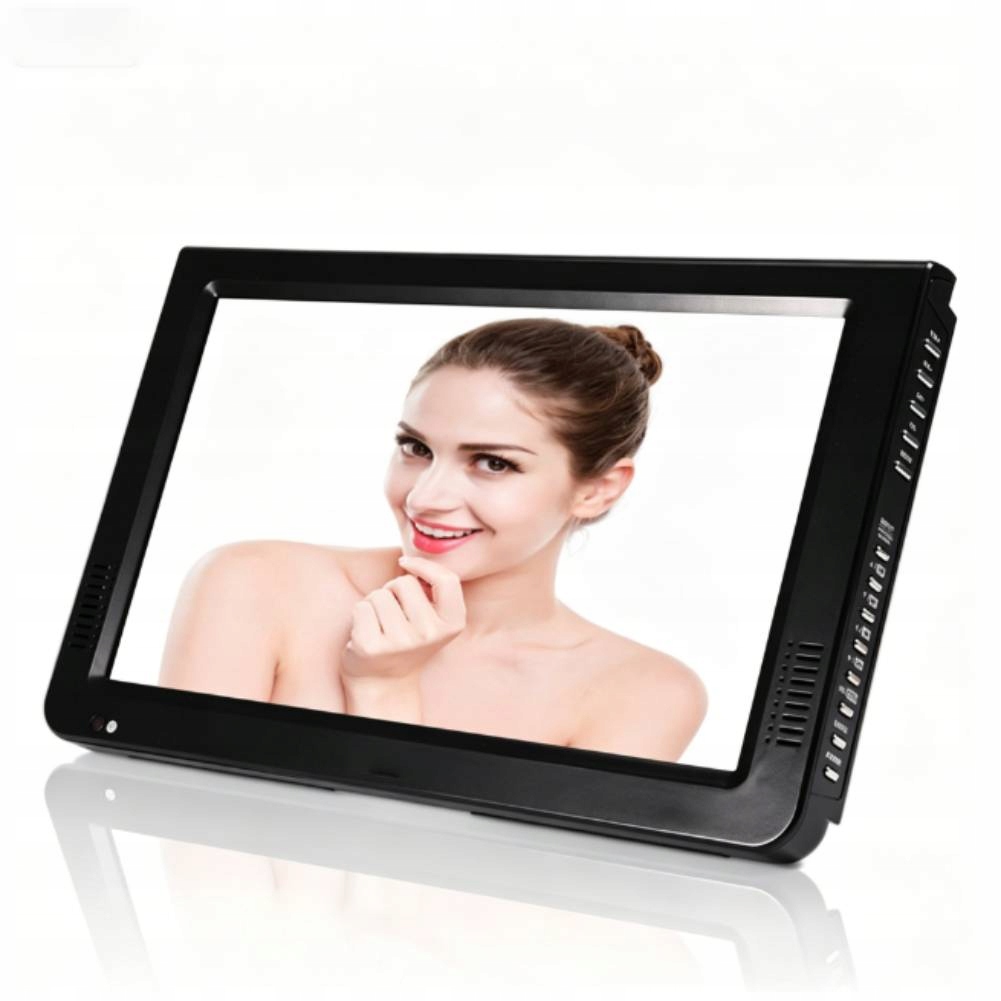 10" Prenosný Turistický Televízor 1024X600 Vstavaná Batéria 1200MAH