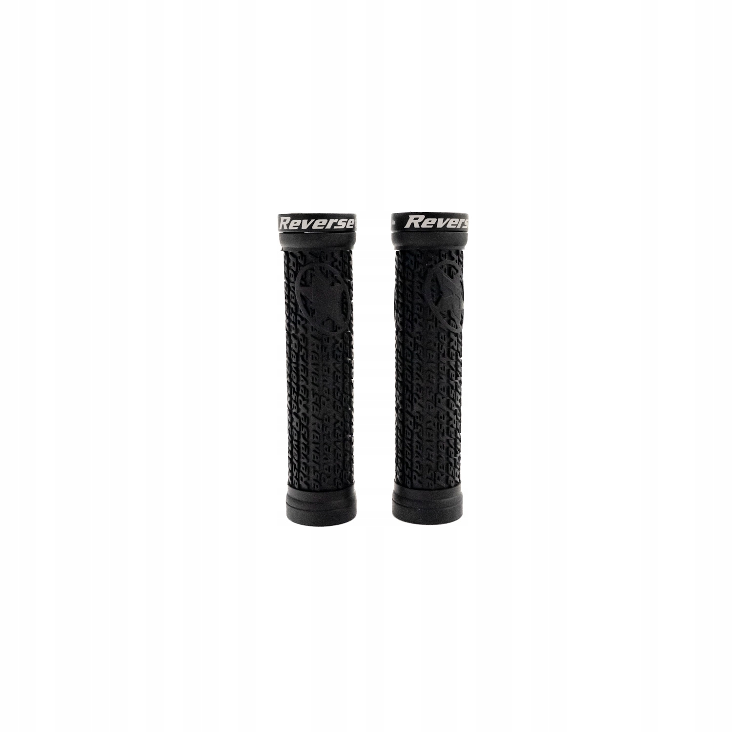 Gripy rowerowe Reverse Stamp Single Lock-On 135mm Black