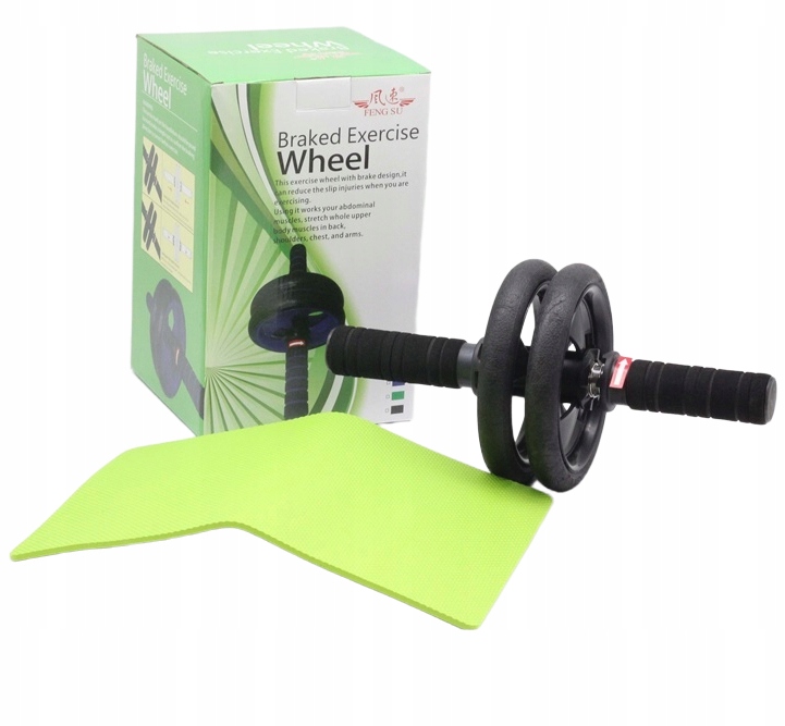 Kółko Do Ćwiczeń Mięśni Brzucha Roller Mięśnie Brzucha Mata