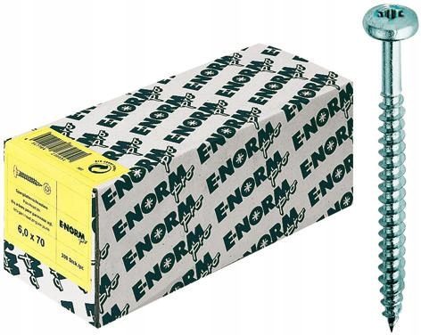 Šrouby Pan Head Torx pozinkované 5,0x40 mm 500 ks