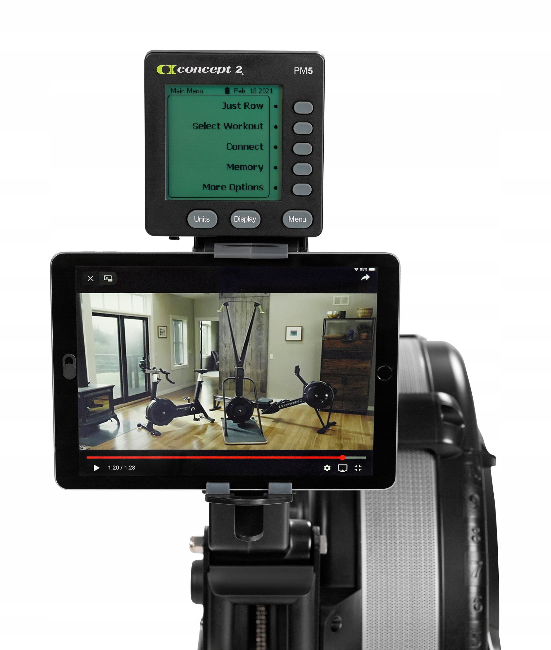 Wioślarz powietrzny Concept 2 standard legs Kod producenta 2052983