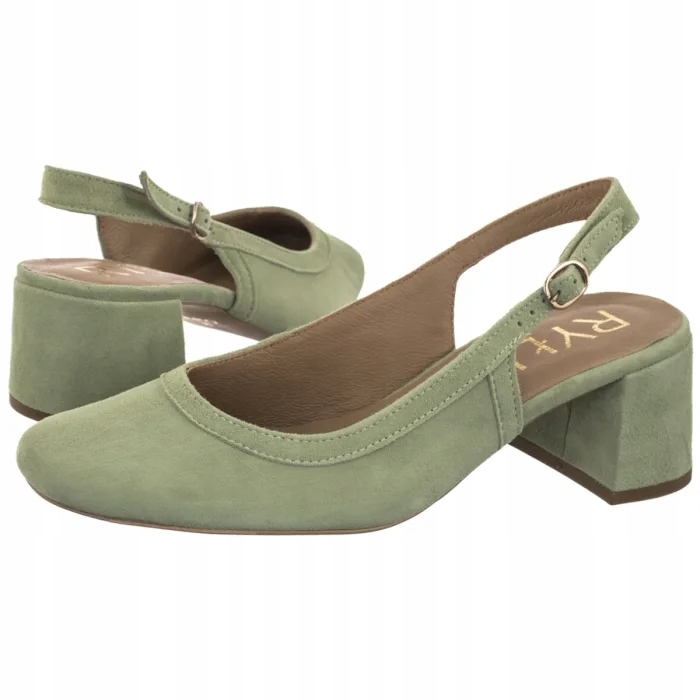 Dámské boty Boty Ryłko Přírodní kůže D5EZ2___ _1HV Zelené