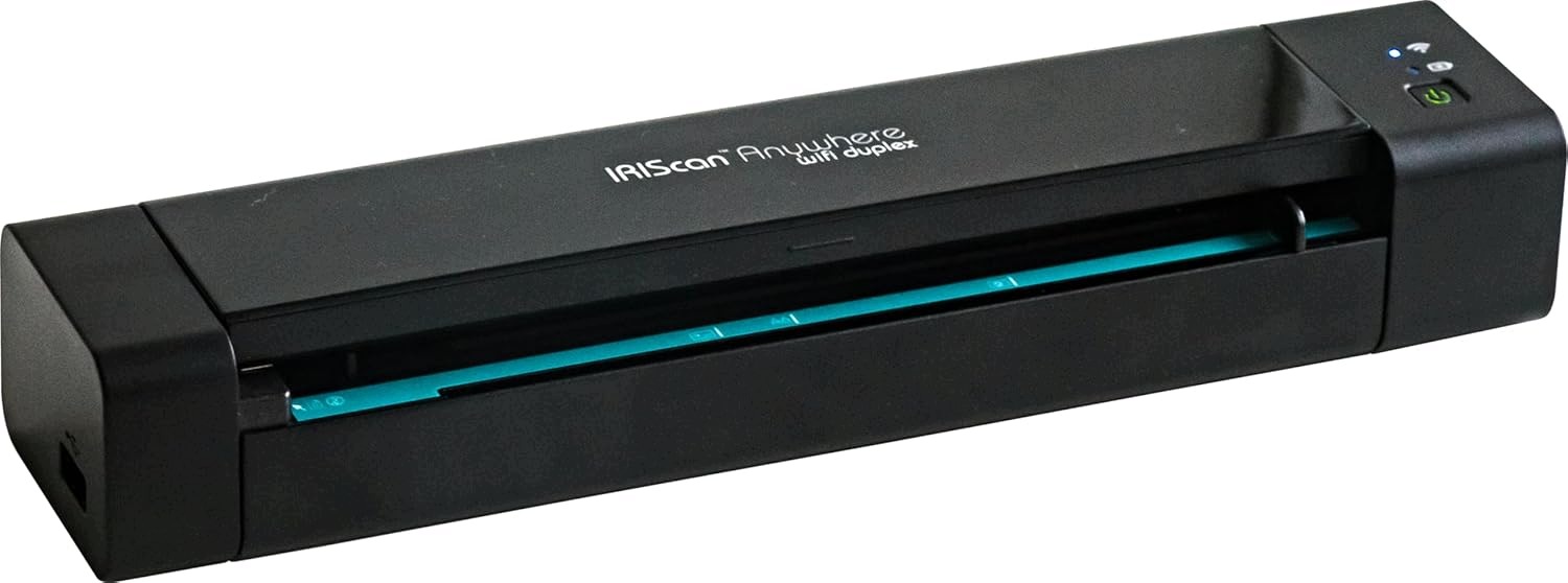 Skener Dokumentů A4 Wifi Oboustranný Usb Akumulátor 600 Dpi