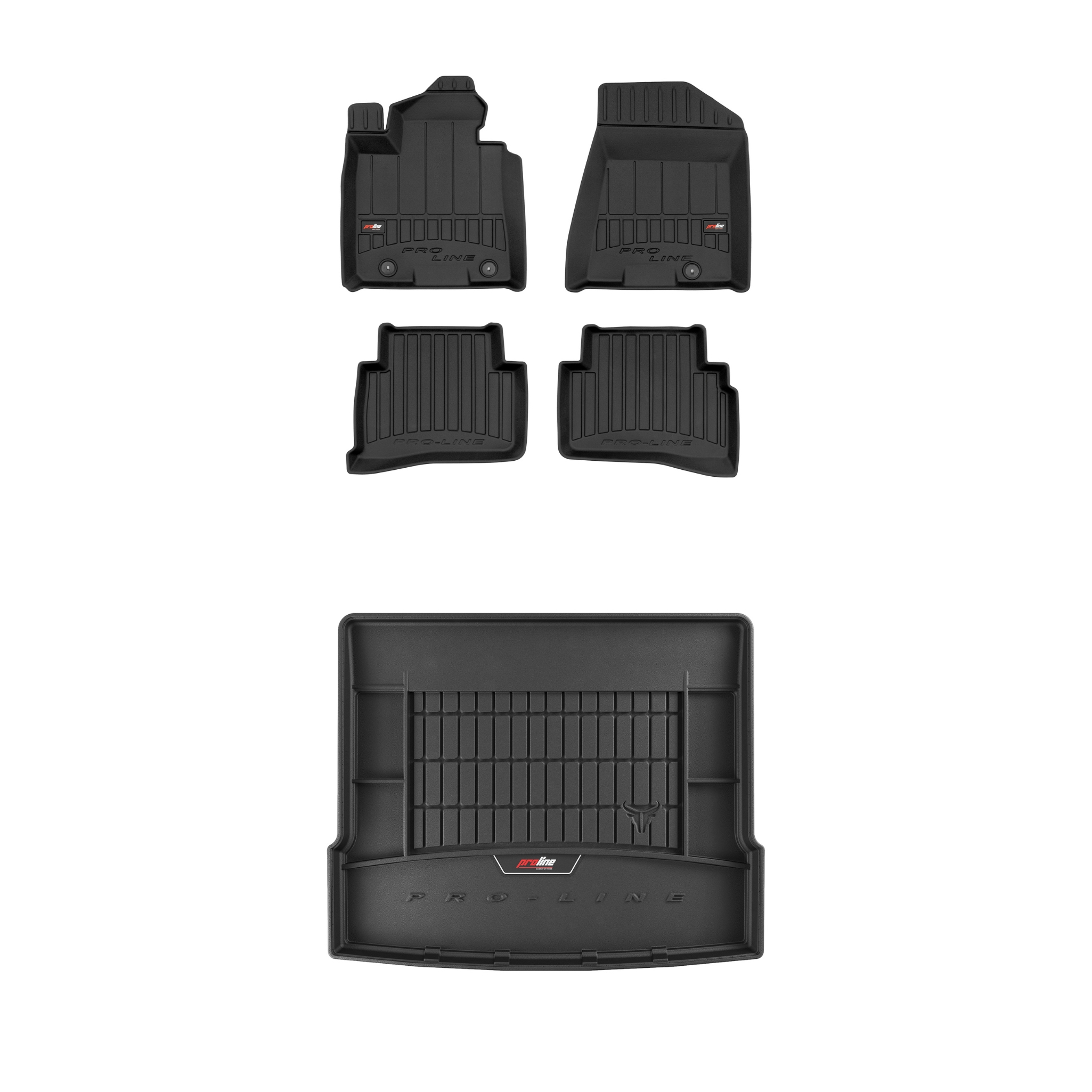 Frogum 3D Sada gumových koberců a rohože s logem pro Hyundai Tucson III 15-20