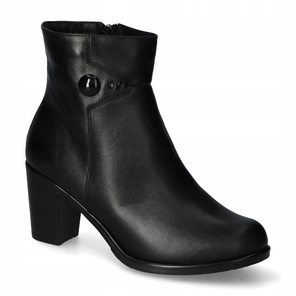 Kotníkové Boty Agmos 1284 Černé lico 38