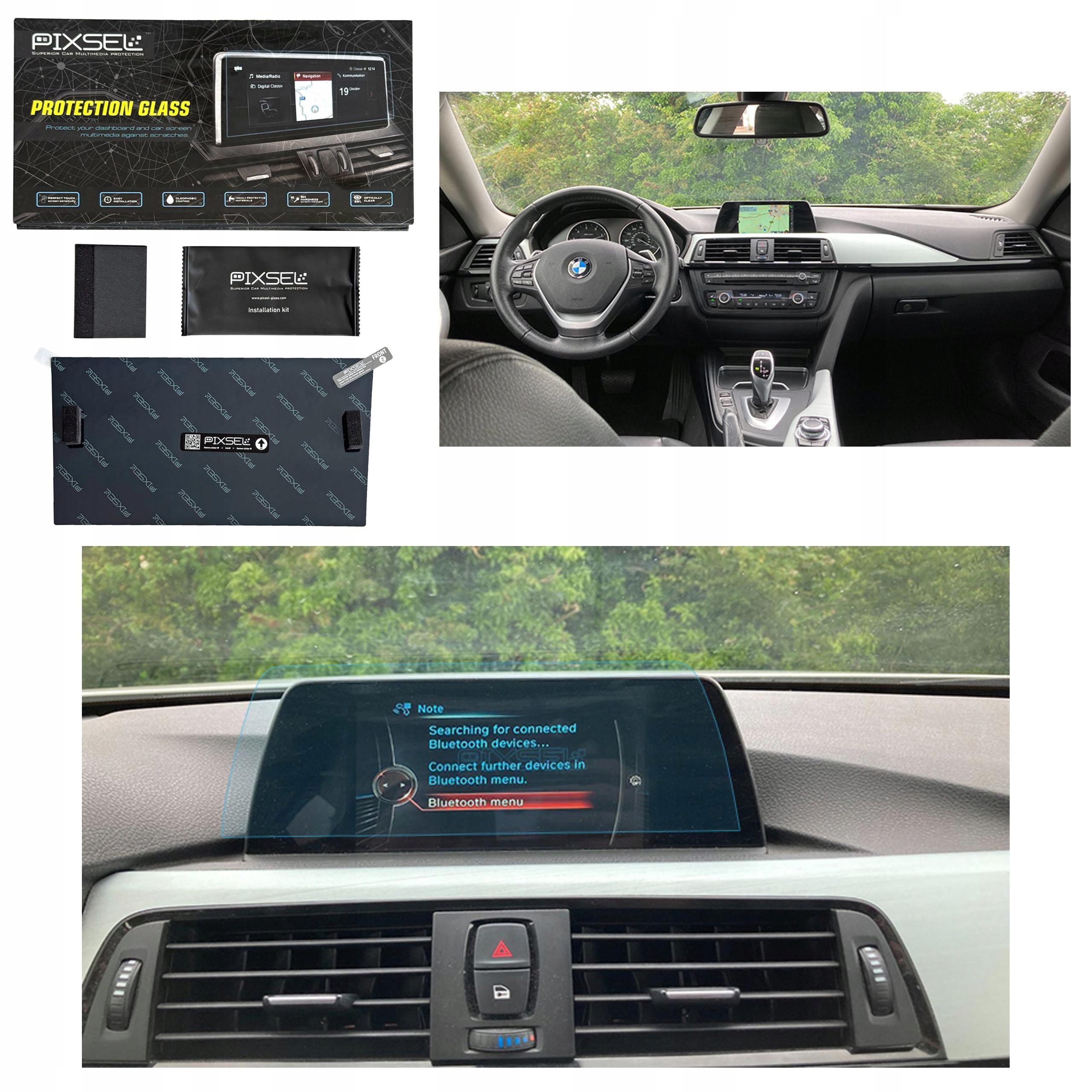 Antyodciskowe Matowe Szkło Ochronne Bmw 3/M3-10.6“ 2011-2019 F30,F31,F34