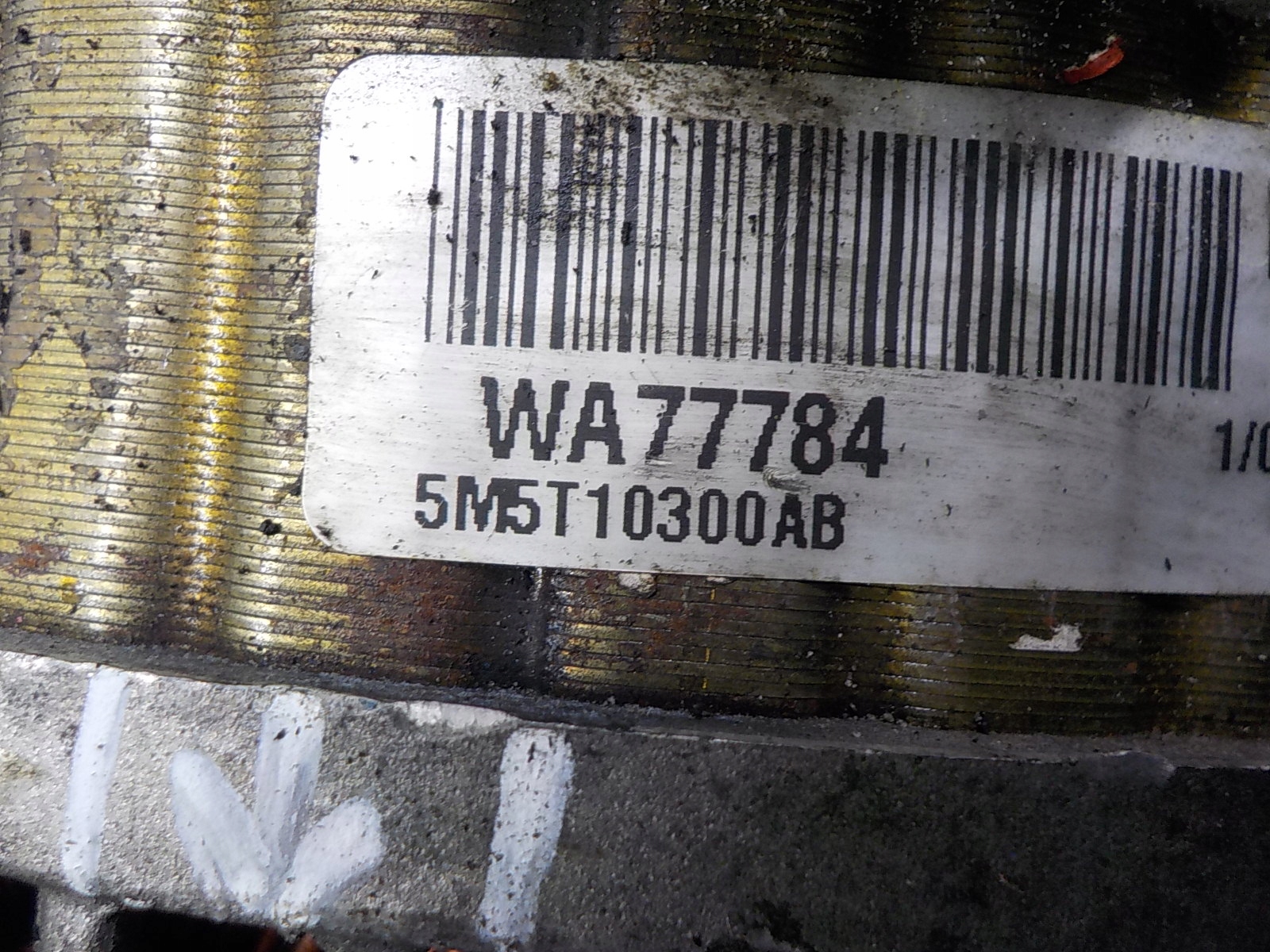 ALTERNATOR FORD C-MAX 5M5T10300AB Typ samochodu Samochody osobowe