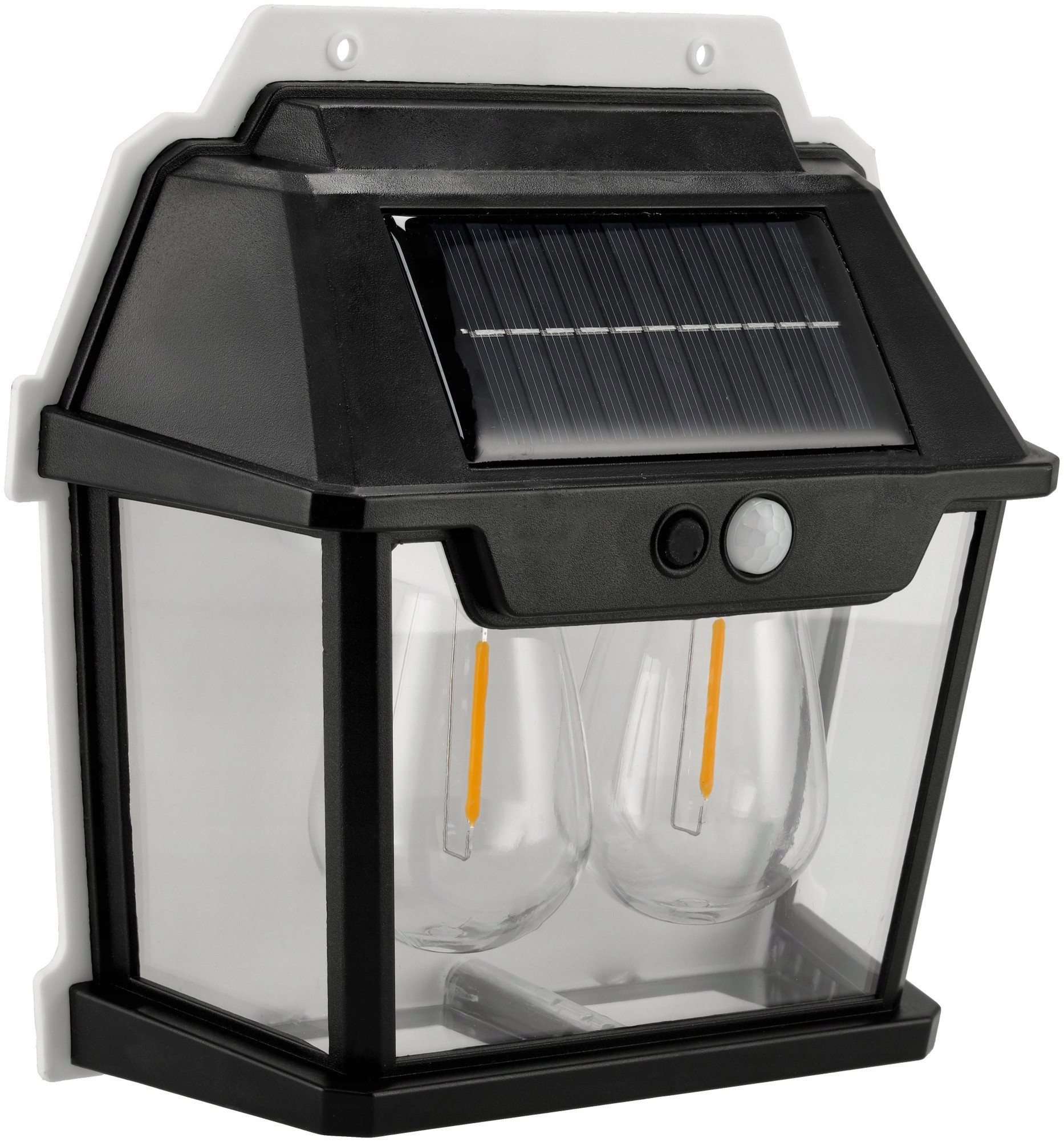 Lampa Solarna LED Zewnętrzna Kinkiet Ścienny Z Czujnikiem Ruchu 3 Tryby Marka Berge