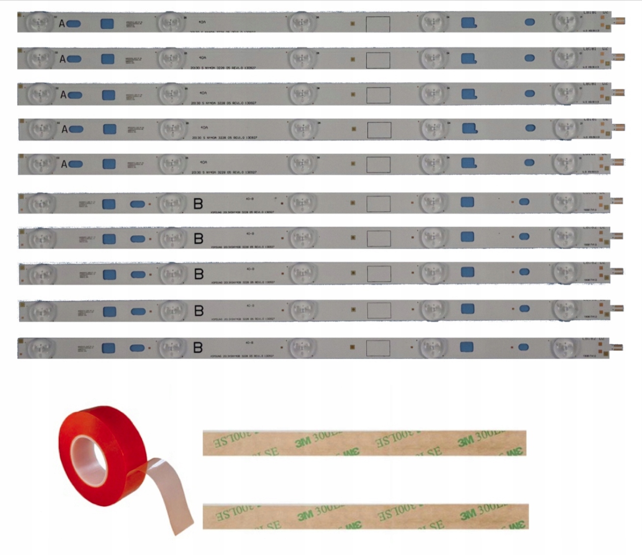 Led Lišty Sony KDL-40R450B KDL-40R480B KDL40W600B KDL-40R483B KDL-40R453B