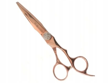 Yoshimoto Japan HK02-60 Rosegold kadeřnické nůžky na vlasy 6'