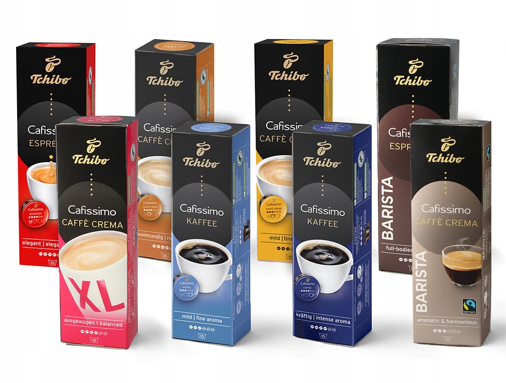 Кофе капсулы Tchibo Cafissimo 80шт.