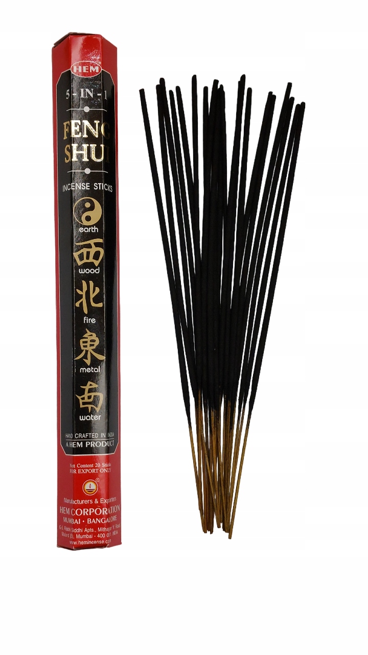 

Kadzidełka Feng Shui Hem 20 szt. Kadzidła