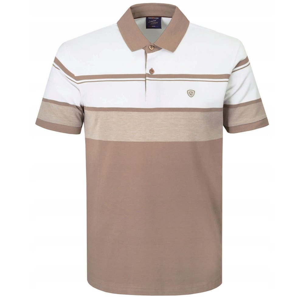 Polokošile Pánské Pako Jeans Odstíny béžové, Pásy XL