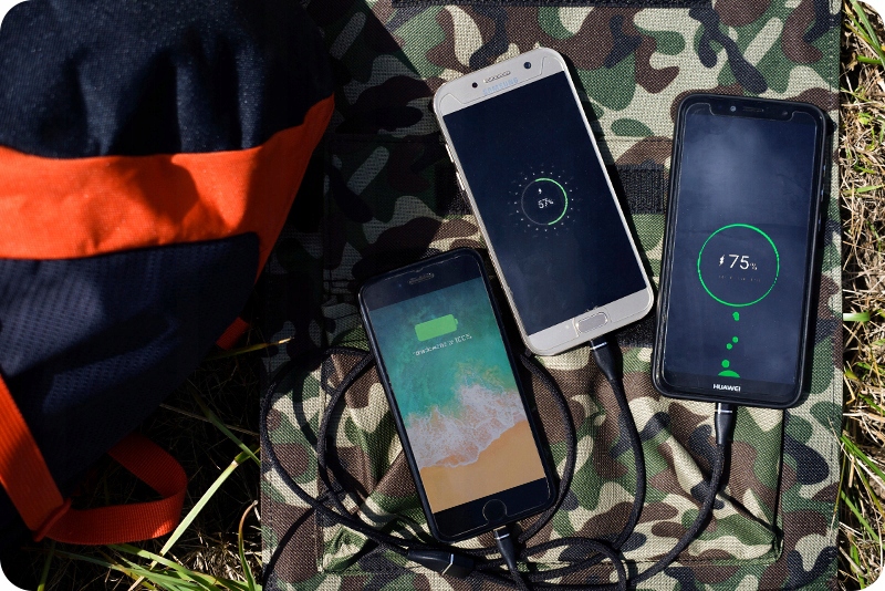 ŁADOWARKA MATA SOLARNA FOTOWOLTAIKA DO TELEFONÓW Napięcie 5 V