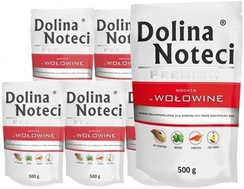

Dolina Noteci Premium Bogata w wołowinę 10x500g