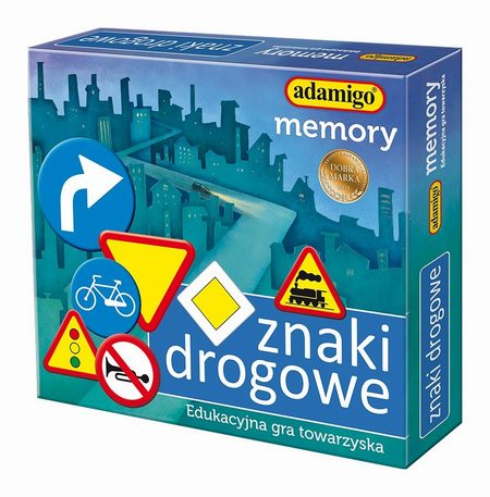 

Memory Znaki drogowe /Adamigo/ Kd