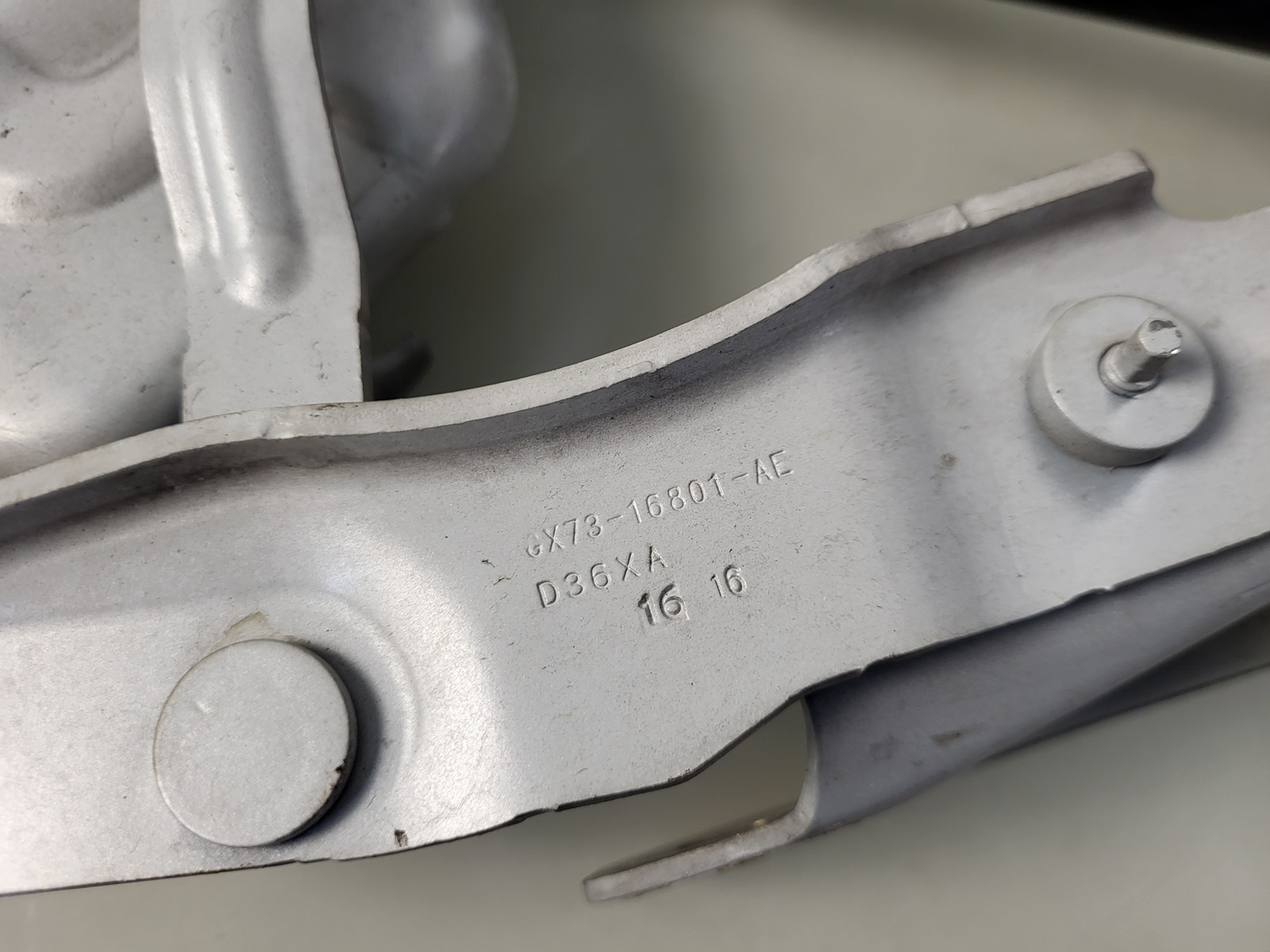 hinge bonnets damper hinges front LRC JAGUAR XF II X260 GX73-16800-AE
