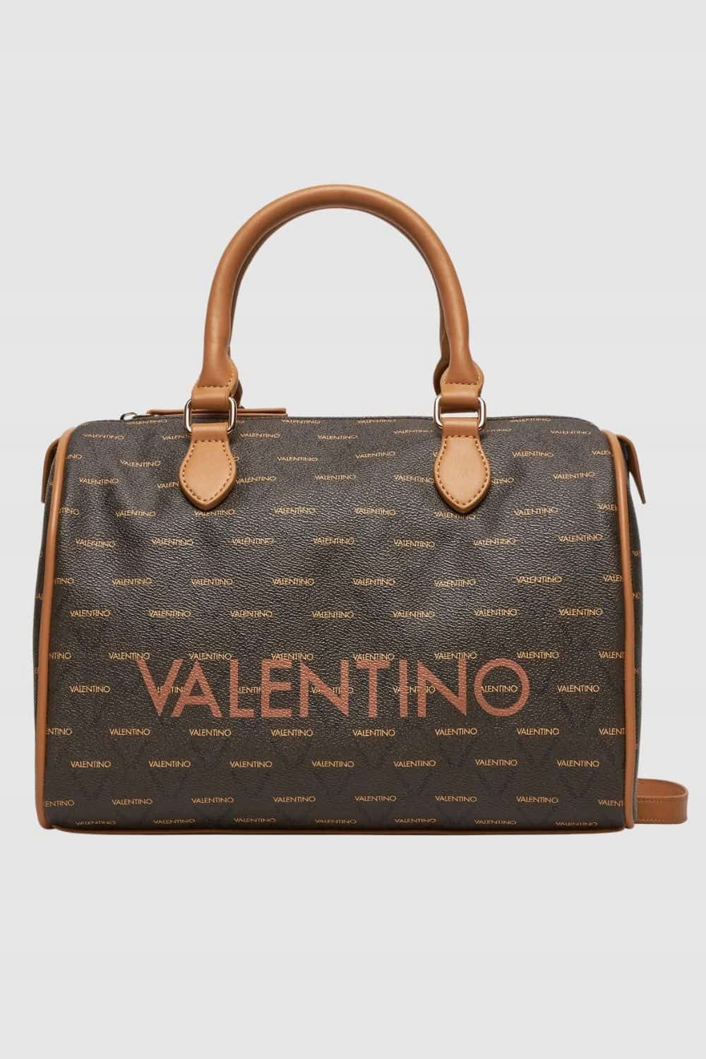 VALENTINO Duży brązowy kuferek Liuto Płeć kobieta