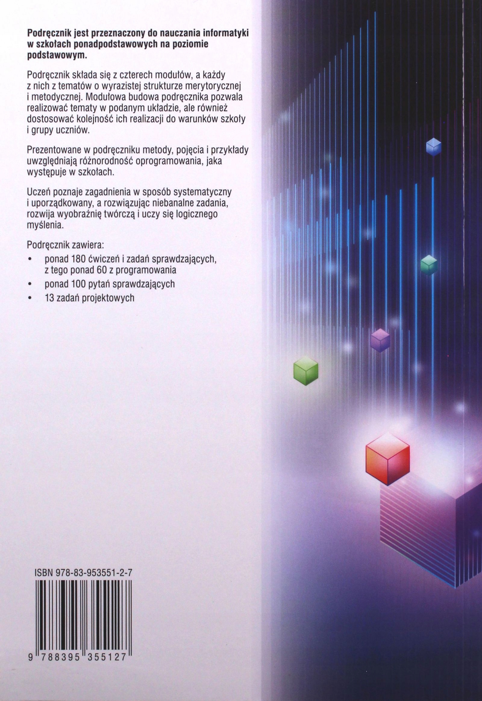 INFORMATYKA LO 2 TERAZ BAJTY ZAKRES PODSTAWOWY - G Stan opakowania oryginalne