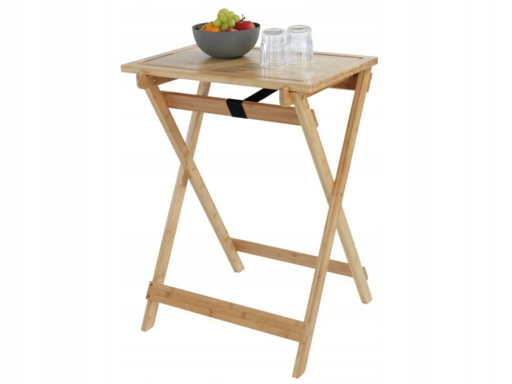 Bambusový stôl a písací stôl Lugo, 2v1. Wenko