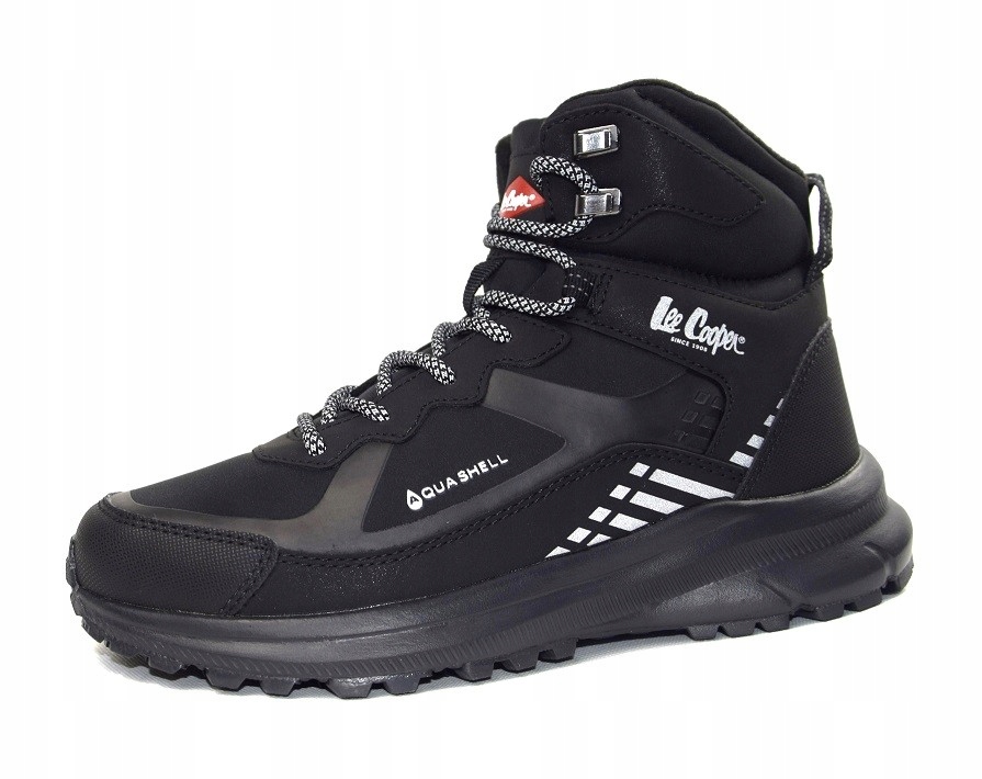 Trekové boty pro mládež Lee Cooper černé, vel 37