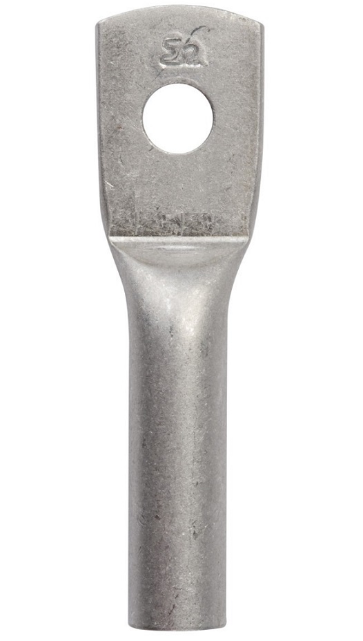  /><h2>☀️Końcówka oczkowa aluminiowa bez izolacji, wykorzystywana do zakończeń przewodów aluminiowych o przekroju 50 mm2. Końcówka oczkowa ma część rurową oraz montażową z otworem na śrubę M10. Łączenie z innymi elementami instalacji wymaga dobrania odpowiedniej śruby oraz końcówki do danego przewodu.</h2><h2>☀️Mocowanie końcówki poprzez prasowanie zapewnia trwałość połączenia oraz jego skuteczne zabezpieczanie. Do takiego montażu konieczne jest zastosowanie specjalnej praski zaciskowej. Cienkościenne wykonanie sprawia, że końcówka powinna być stosowana do mniej odpowiedzialnych połączeń.</h2><p><b>Dane techniczne</b></p><p><b>✅</b>PKWiU: <b>27.33.13.0</b></p><p><b>✅</b>Materiał: <b>Aluminium</b></p><p><b>✅</b>Pokrycie: <b>bez pokrycia</b></p><p><b>✅</b>Kształt przekroju: <b>Okrągły linkowy/ sektorowy linkowy</b></p><p><b>✅</b>Do linki stalowo-aluminiowej: <b>nie</b></p><p><b>✅</b>Zgodne z DIN: <b>nie</b></p><p><b>✅</b>Rozmiar gwintu metrycznego przyłącza: <b>10</b></p><p><b>✅</b>Przekrój znamionowy [mm2]: <b>50</b></p><img src=