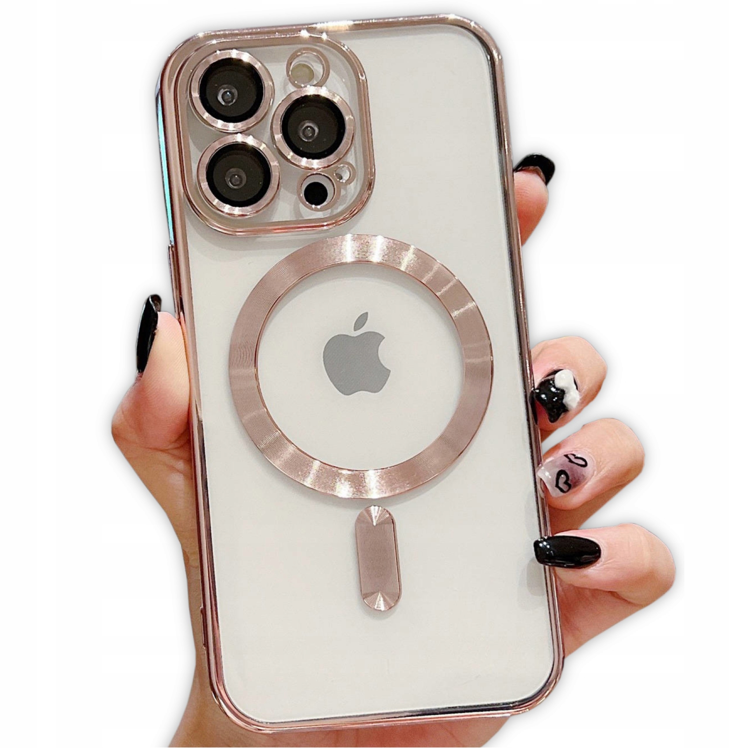 

Etui Obudowa Do Iphone 14 Pro Max Różowy Magsafe