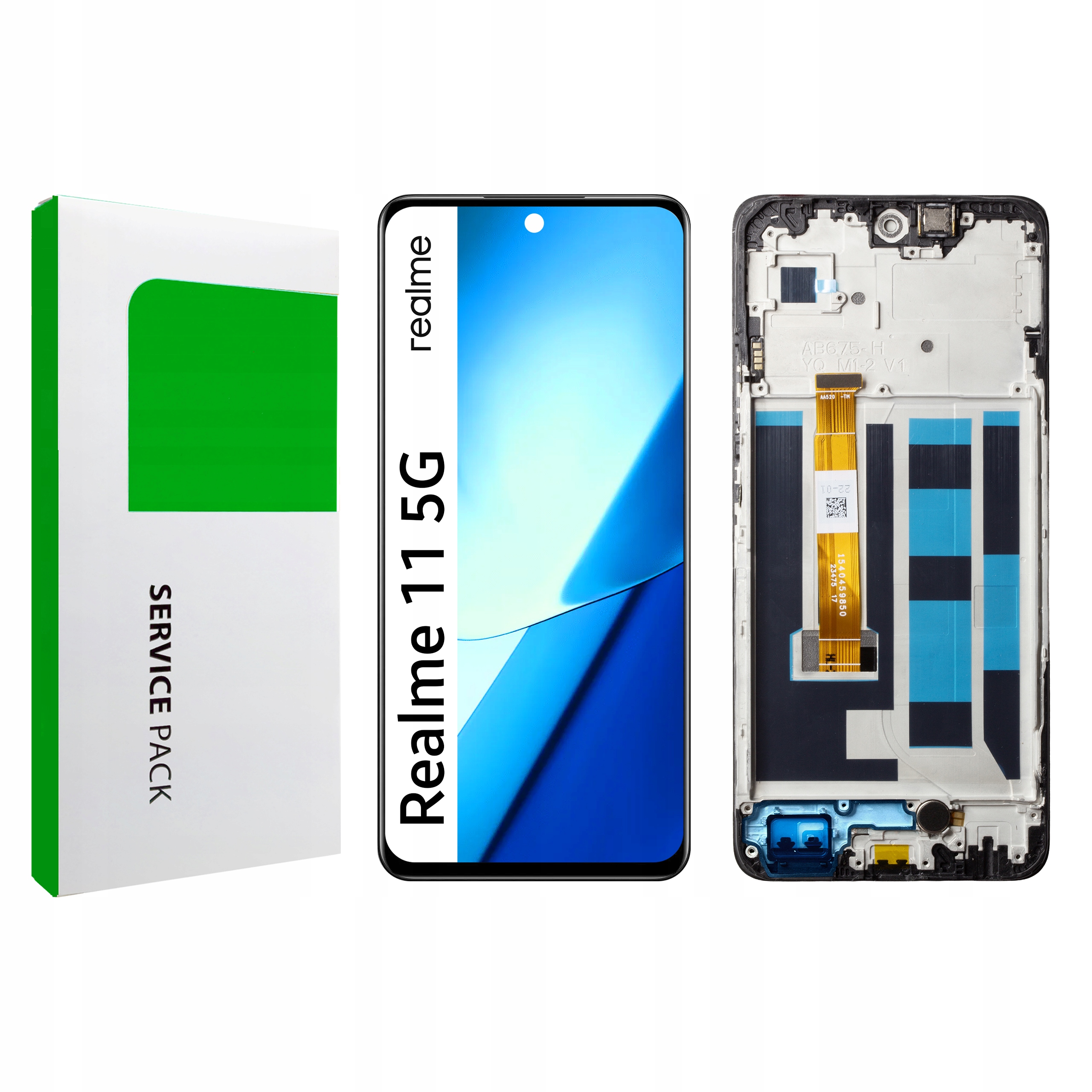 Displej s rámečkem pro Realme 11 5G Originál Zila Display Panel LCD