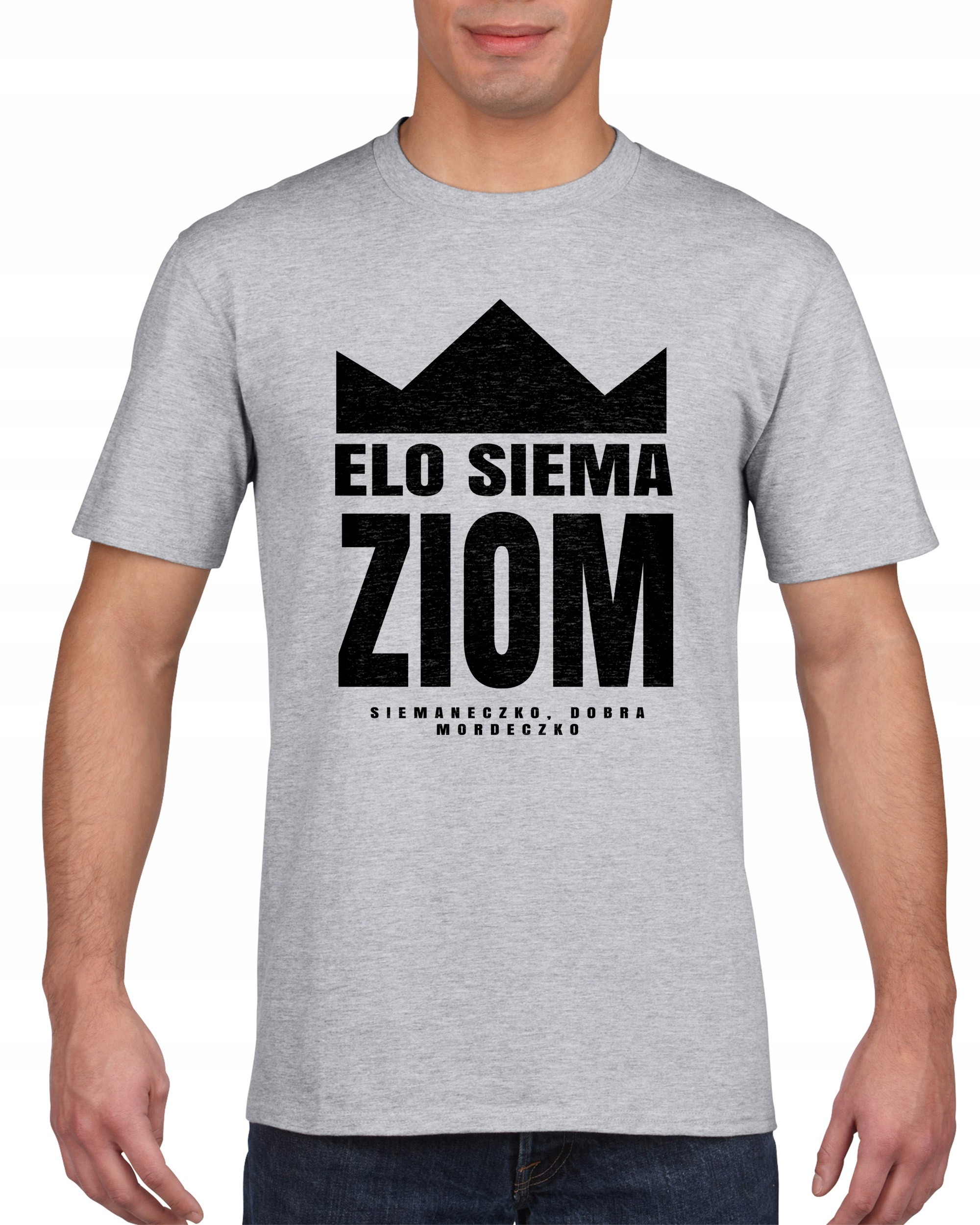 

Koszulka męska Elo Siema Ziom s S