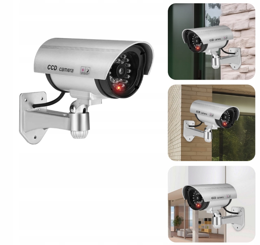 ATRAPA KAMERA IR LED ZEWNĘTRZNA NOCNA Z DIODĄ MONITORING PRZEMYSŁOWY EAN (GTIN) 4955237289949