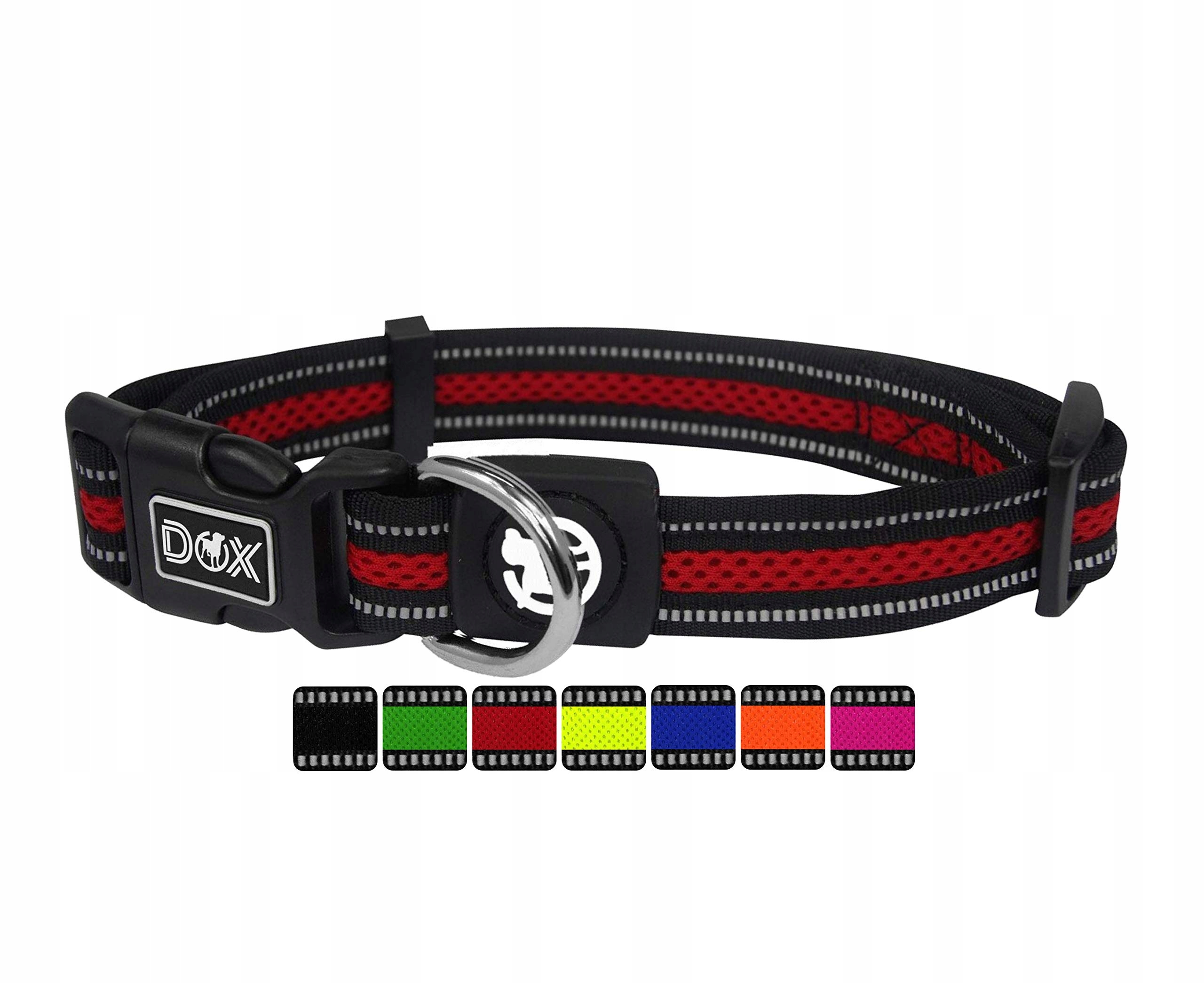 Levně Reflexní Air Mesh obojek pro psy