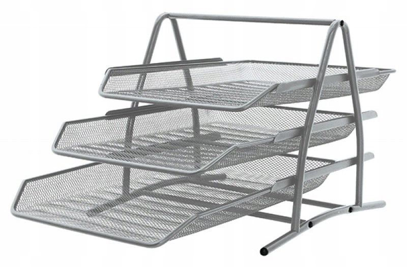 

Szuflady Na Dokumenty, 3 Półki, Metalowa Półka A4,