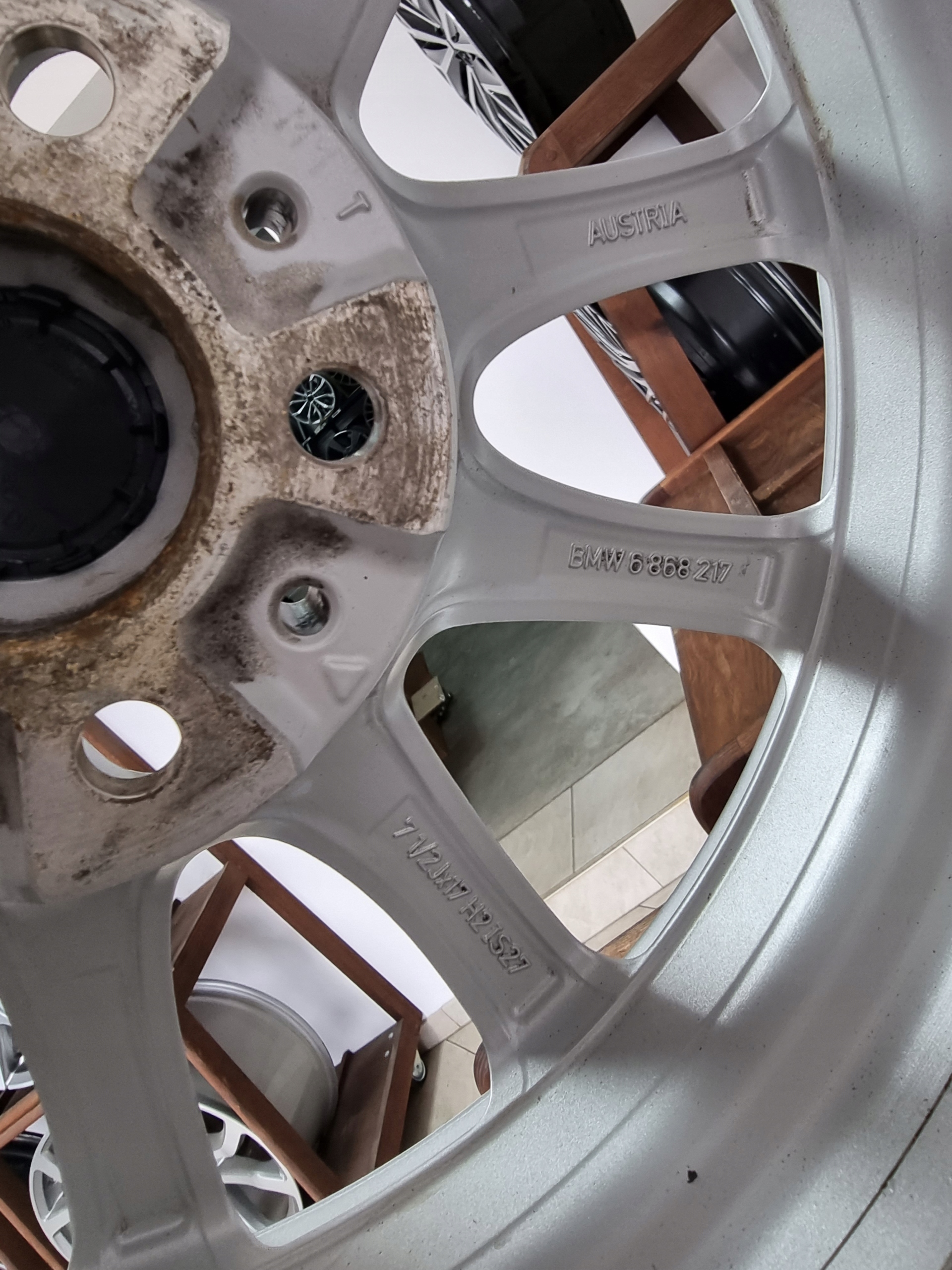 Koła BMW Serii 7 G11 G12 17 LATO Michelin 2014r Szerokość felgi 7.5