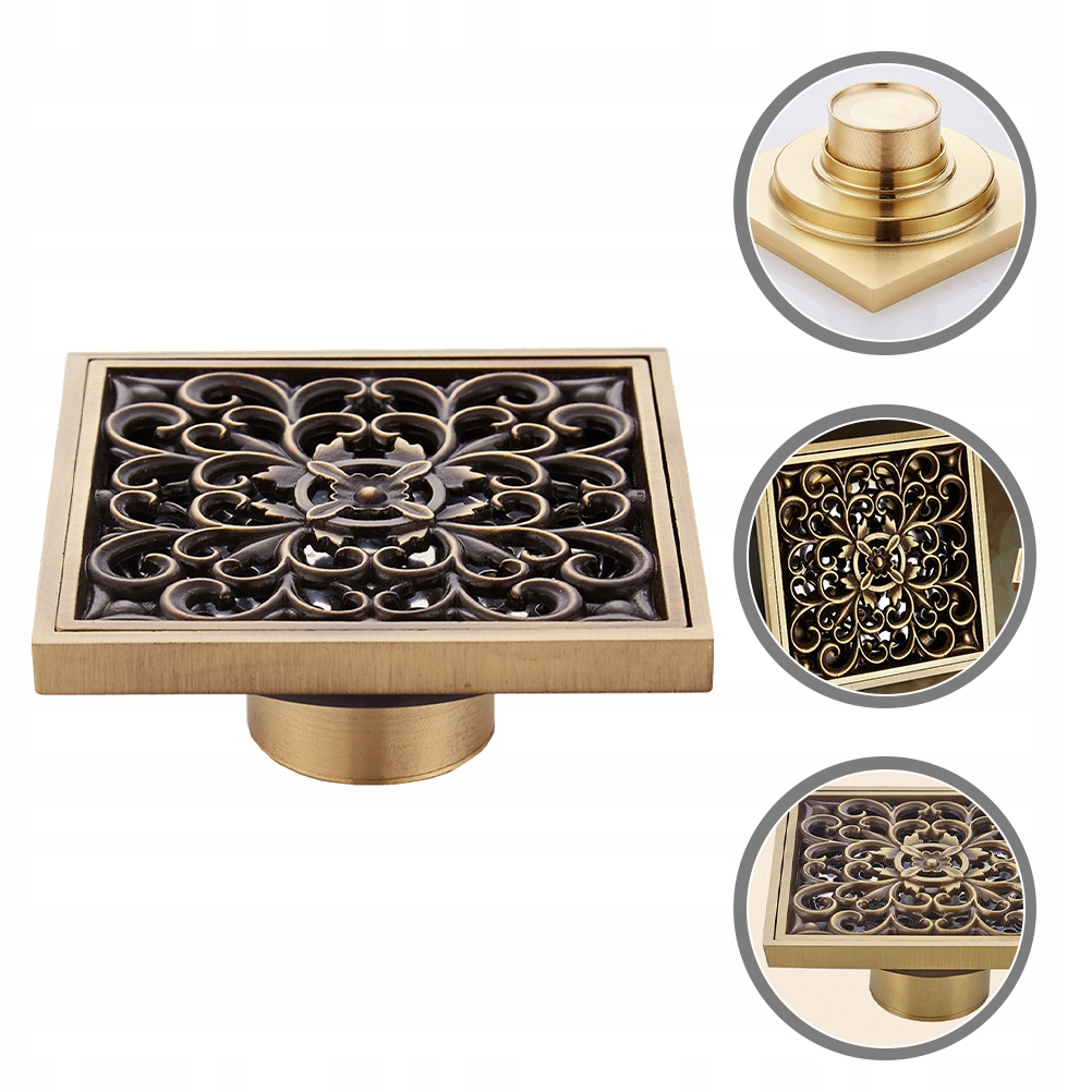 BALKONOWA OSŁONA Wpustu Podłogowego Do Zlewu Z SITKIEM Rodzaj baterii Pozostałe