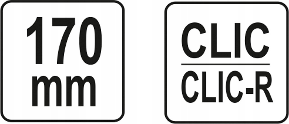 SZCZYPCE DO OPASEK ZACISKOWYCH CLIC-R YT-06475 Marka Yato