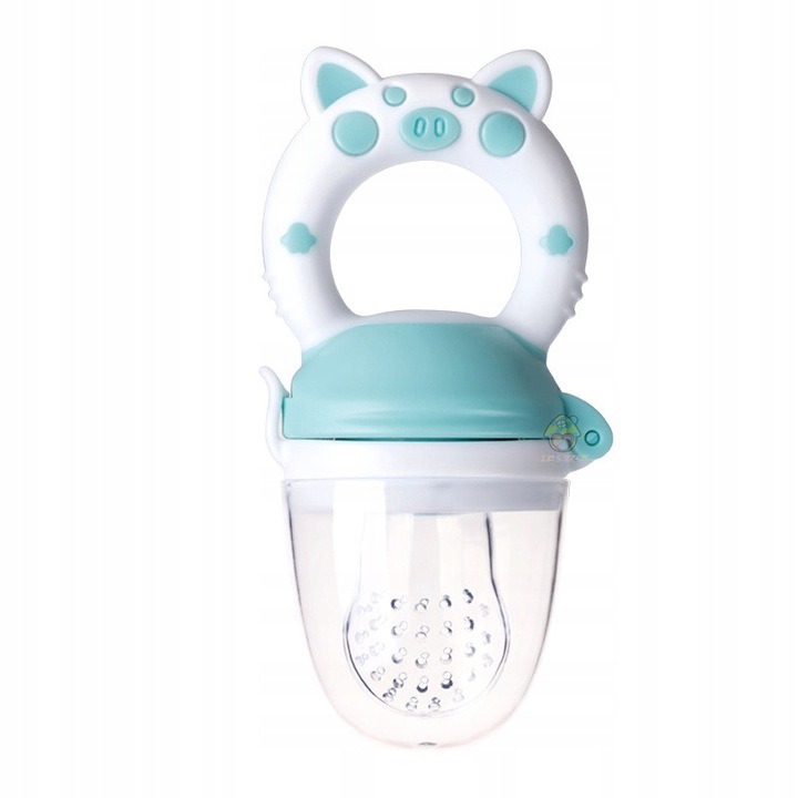 BI-BI SILIKONOWY GRYZAK SMOCZKA DO PODAWANIA POKARMU KARMIENIA ROZ. M