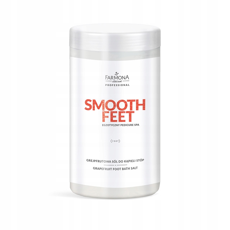Farmona Smooth Feet grejpfrutowa sól do stóp 1400g